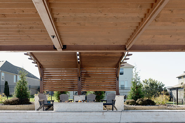 Outdoor Fire Pit Construction