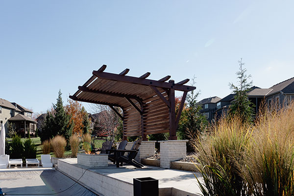 Outdoore Fireplace Installation