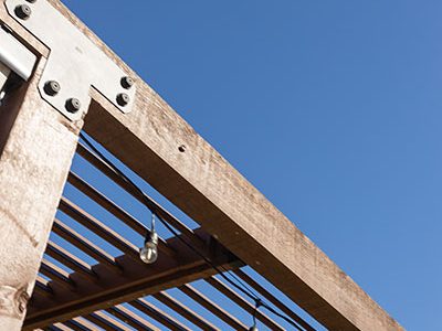 Wooden Pergola Construction